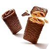 Gavottes French Milk-Chocolate-Covered Mini Crispy Crepes 2 Pack | Ready to eat Crispy Crepes | Gavottes Crispy Crepes From France | Mini Chocolate Covered Crispy Crepes (2 Packs of 18 | 2x3.17oz/90g)