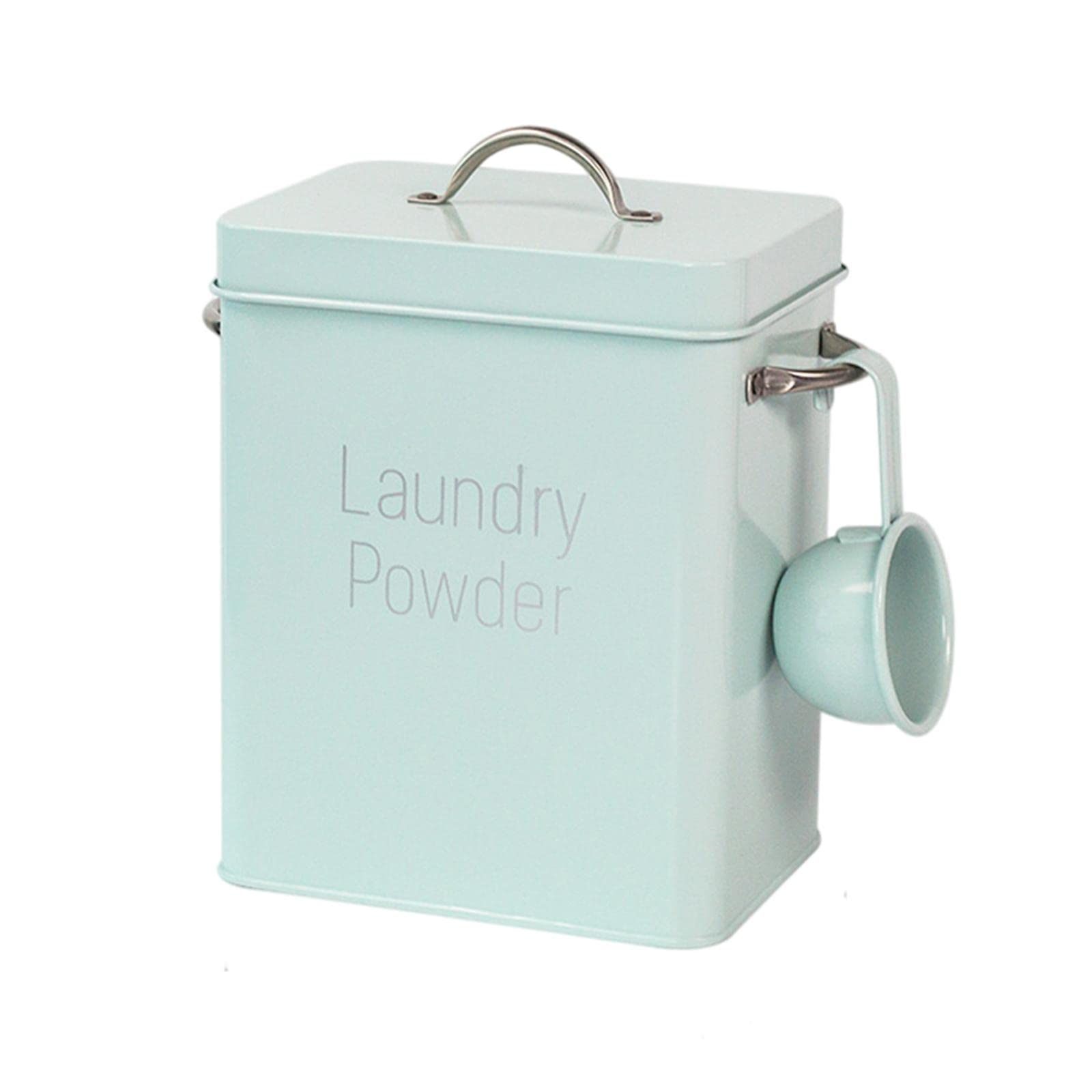 Eqwqsixd Green, 6.5L Laundry Powder Container Rice Bin Food Organizer Laundry Powder Bin