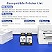 245XL 246XL Ink Cartridge Replacement for Canon 245 246 XL PG245 CL246 for Canon PIXMA MG2525 MG3022 MX490 TS202 TS3322 TR4520 TS302 TR4527 Cannon Printer Ink Cartridges (1 Black, 1 Color Combo)