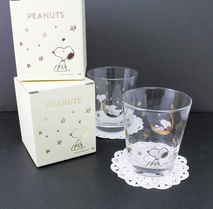 Amazon｜大西賢製販 PEANUTS スヌーピー GLASS STAR ゴールド