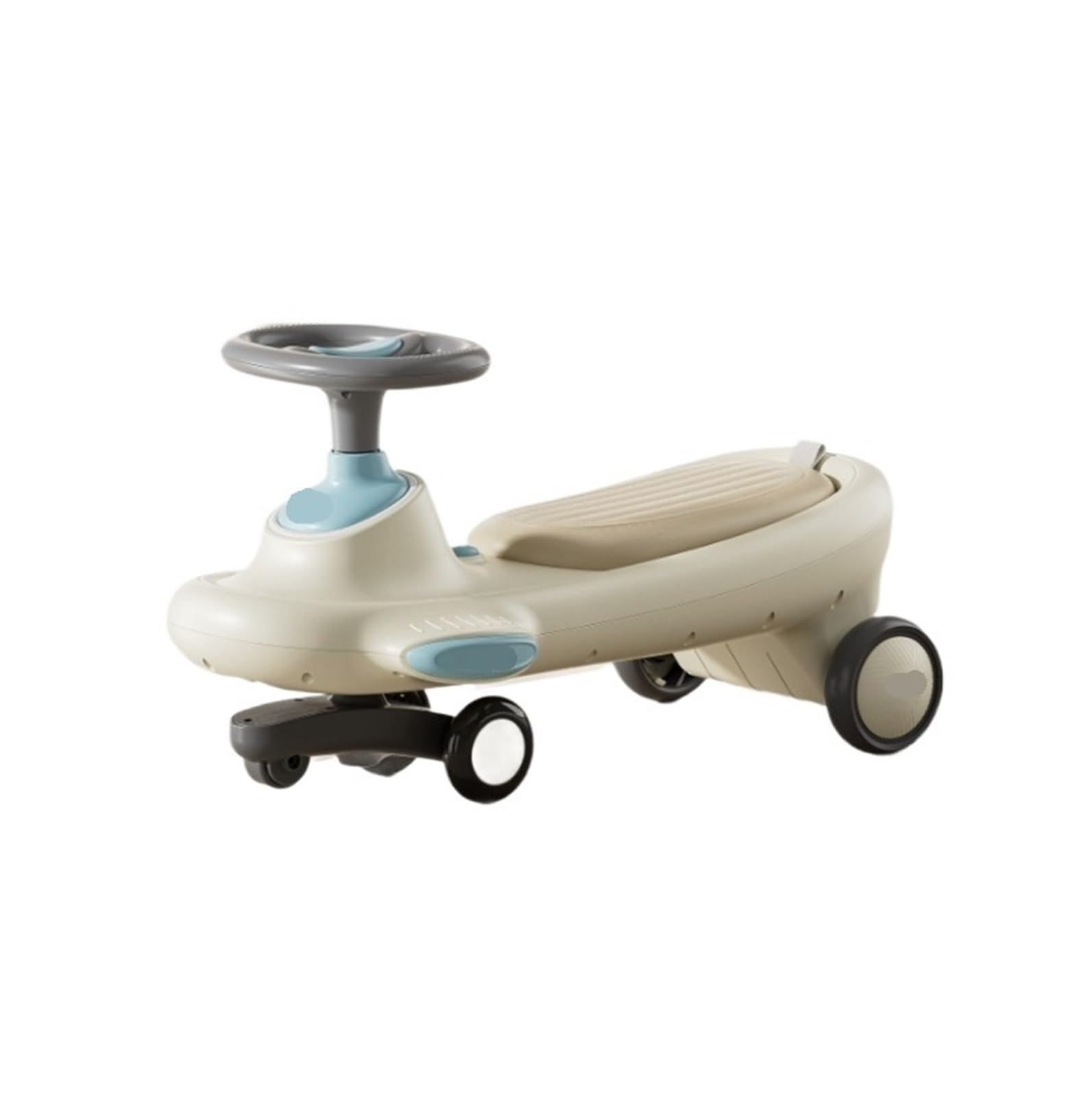 Wackelauto, Wiggle Auto-Schaukelauto for Kinder, Spielzeug for Aufsitzen, Stauraum unter dem Sitz, geräuschlose Räder, for Jungen und Mädchen, for Spielen im Innen- Außenbereich, Schaukelkarte(Blu)