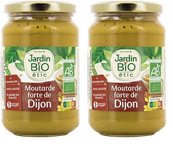 Jardin BiO étic - Moutarde forte de Dijon (Lot de 2)