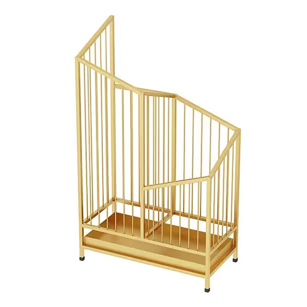 Porte-parapluie moderne en fer forgé chic et robuste pour entrée soignée