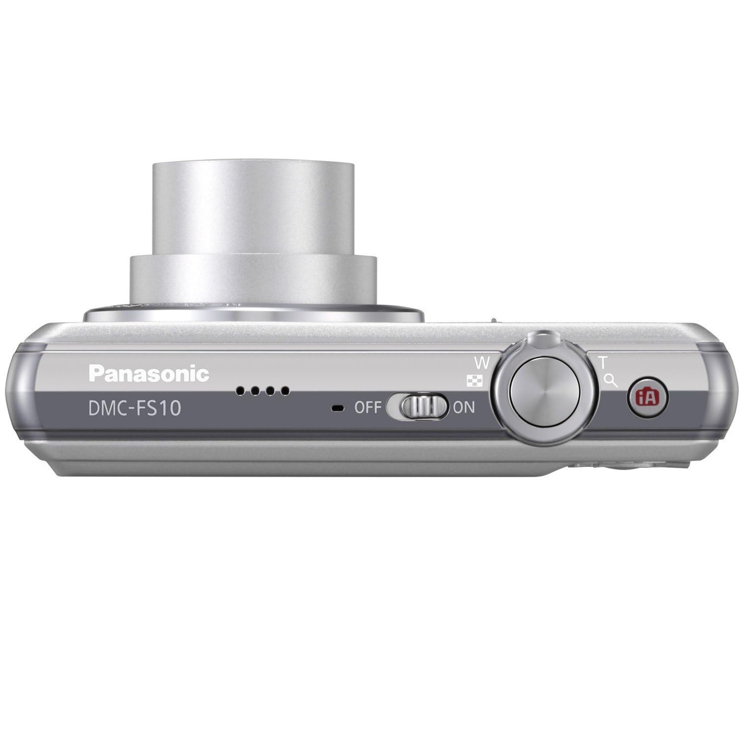 Panasonic LUMIX DMC-FS10 Digital Camera Silver 12 Megapixels 5x