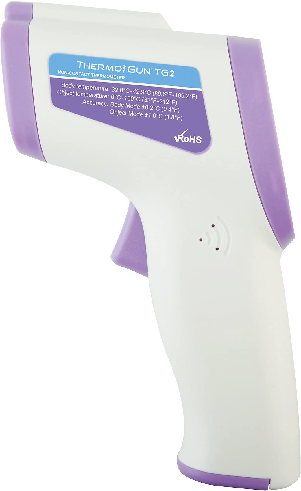 EASYPIX, Termómetro Digital, Médico Termómetro Infrarrojos Lecturas Instantáneas, Termómetro Frente con Pantalla LCD.