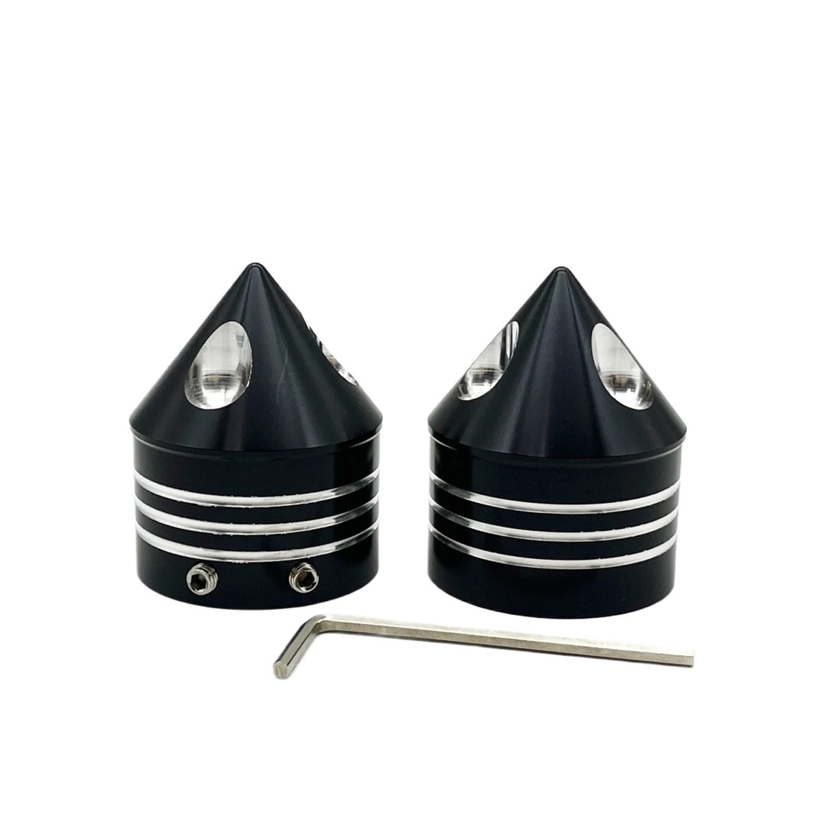 Motociclette protezioni del telaio Adatto Per Harley Sportster XL 883 1200 Dyna Street Bob VRSCA V Rod Moto Assale Anteriore Dado Bullone Tappo Di Copertura Tamponi Paratelaio(C)