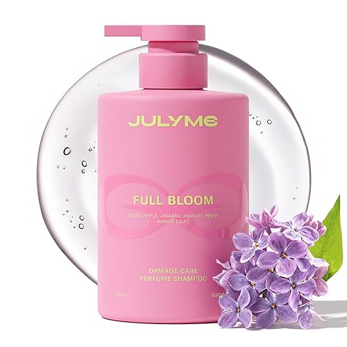 JULYME Perfume Shampoo for Damaged Hair-Sulfate Free, Collagen, Biotin, Volume
