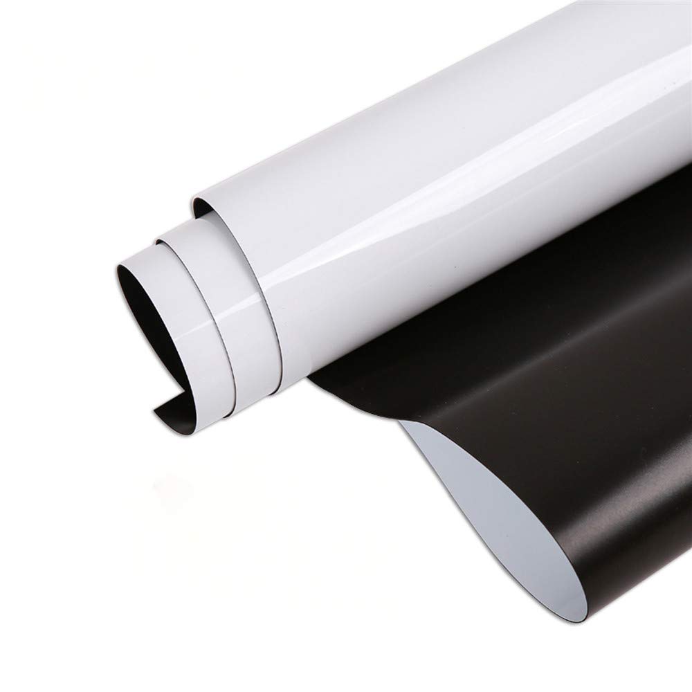 VIDOO Magnetyczna tablica naklejka ścienna dzieci malarstwo biała tablica biuro pisanie plan pracy - 100 x 60 cm