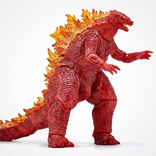 Burning Godzilla Toy - King of The Monsters Figure - Monster Series Toy - Burning Godzilla - Godzilla Movie Action Figure - Godzilla Toys Size 12â€™â€™ Head-to-Tail