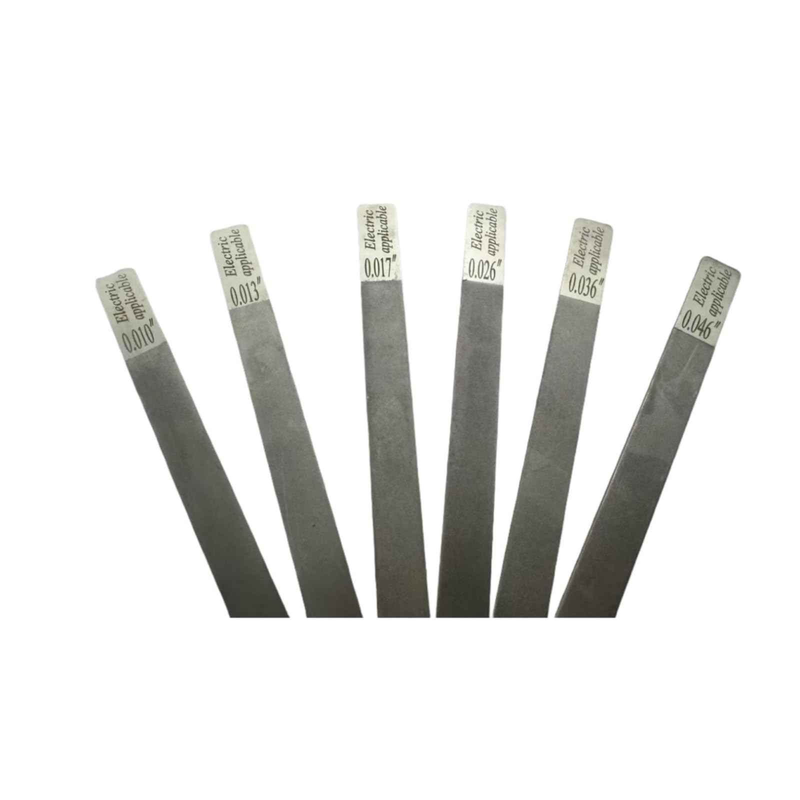 Limas de tuercas de acero inoxidable para guitarra y bajo, cuidado y limpieza de instrumentos de grado profesional, acero inoxidable