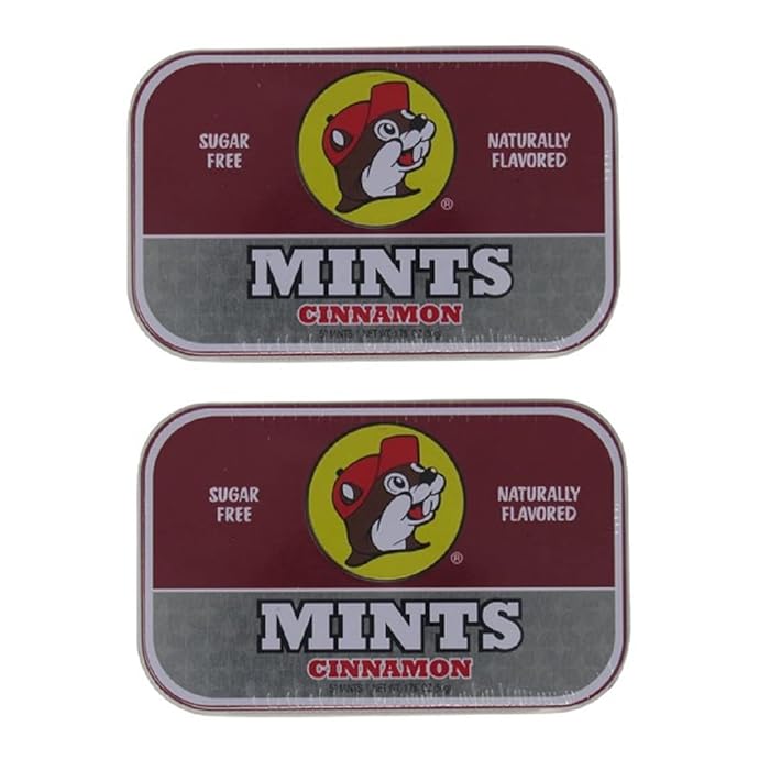 Buy Buc-ee's Sugar Free Cinnamon Flavored Breath Mints, Gluten Free