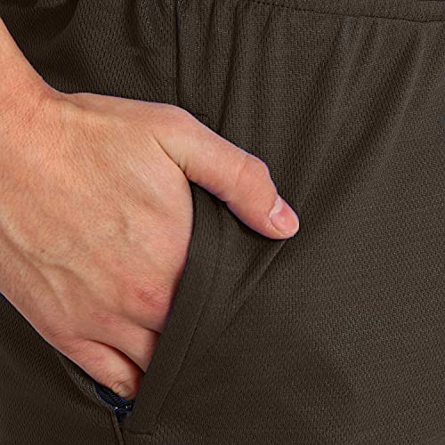 Image of DIA A DIA Mens Casual Shorts (Brown, 30)
