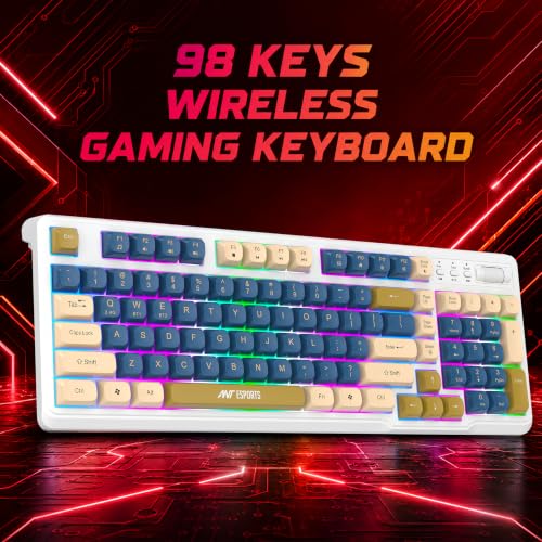 Ant Esports Store Ant Esports KM580 PRO V2 Wireless Gaming Keyboard, - Image 5