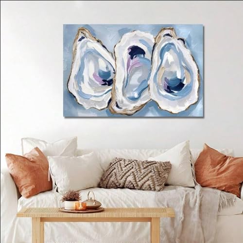 Art mural de prestige huîtres côtières impression grand format - 3