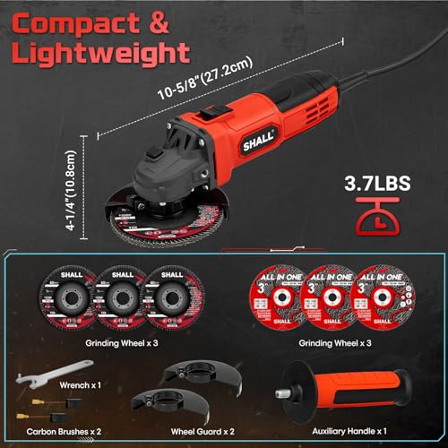 SHALL 4-1/2 Inch Angle Grinder