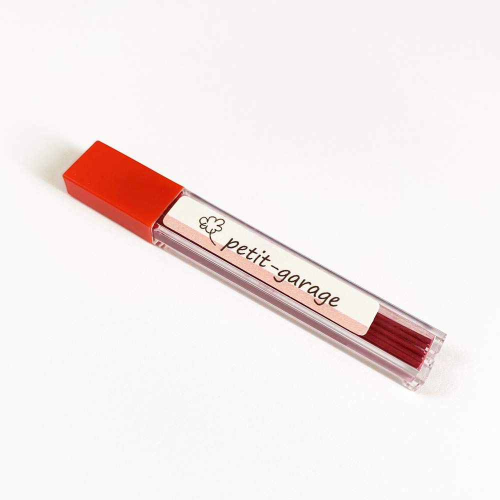 Amazon.co.jp: カラーシャープ替芯 0.9mm 赤 12本入 レッド : 文房具