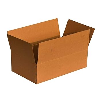 JIA INDUSTRIES Corrugated Box Pack of 50, Brown, 7