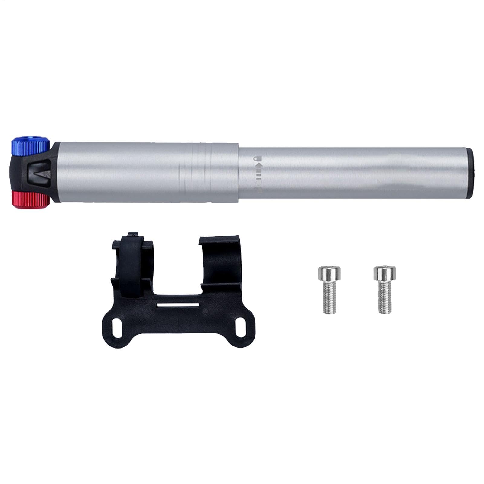 Air Hand Pump | 160PSI Aluminum Alloy Cycling Tire Inflator | High Pressure Tire Pump, Heavy Duty Air Ball Pump Inflator for Most Rear Mounted Bikes