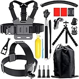 Appolab 17 in 1 Action Camera Accessories Kit for AKASO EK7000 GoPro Hero 10 9 8 7 6 5 4 Hero...