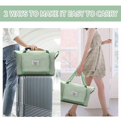 Travel Duffed Tote Bag with Wet Pocket Foldable Overnight Bags for Women Men Airline Approved Luggage Bags for Sports Workout Camp Blue4