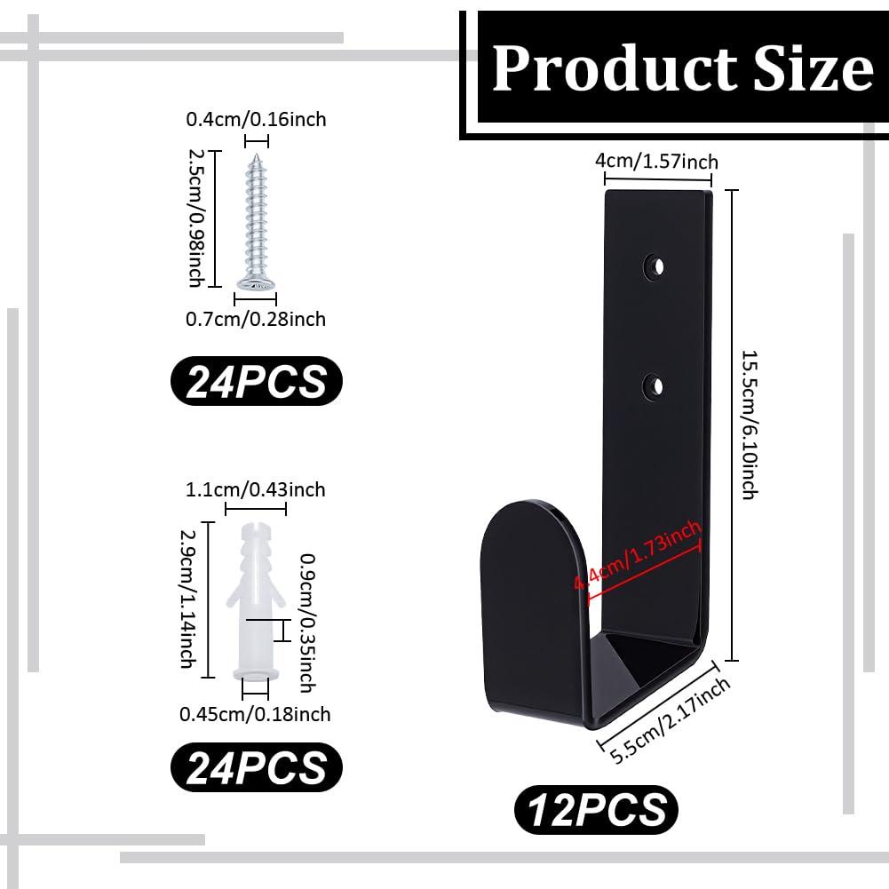 UNICRAFTALE 12 Pièces Support de Ceinture de Championnat de Lutte Porte Affichage Murale Supports de Ceinture en Acrylique Organisateur Support de Ceintures de Titre Crochet pour Sport Boxe Badges