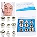 UNOISETION Diamond Microdermabrasion Tips Replacement for Diamond Tip Microdermabrasion Machine, 9PCs Facial Peel Diamond Microderm Tips for Microdermabrasion Device