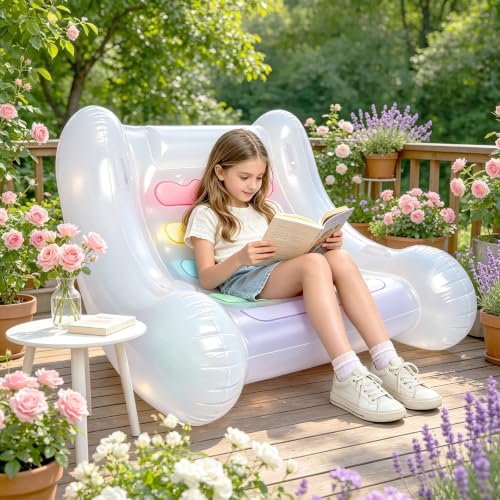 Toggloo Sensory Chair for Kids with Autism Inflatable Rocking Chair | ADHD & Sensory Seeking Provides Calming Balance for Toddlers Perfect for Sensory Rooms Home or Classroom use