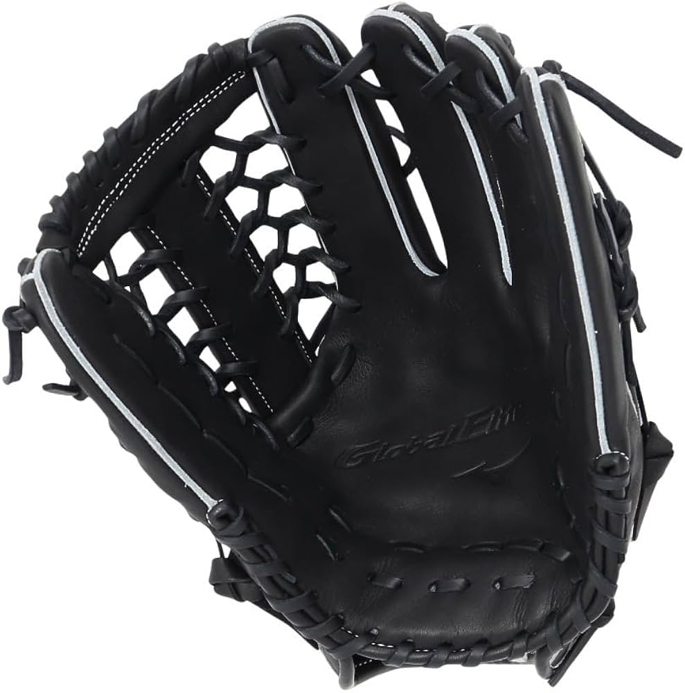 ミズノ　グローバルエリート　1AJGR32307　軟式用　外野手用　ブラック Amazon | ミズノ（MIZUNO） 軟式用グラブ 外野手用 野球グローブ