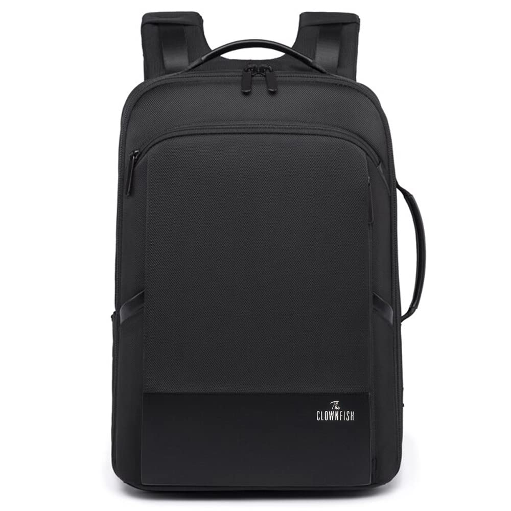 THE CLOWNFISH BANGE 21 Litres Unisex Polyester 2 in 1 Outdoor Travel Laptop Backpack fits 15.6 inch laptop (BLACK) (B085DSP35Z) Amazon Price History, Amazon Price Tracker