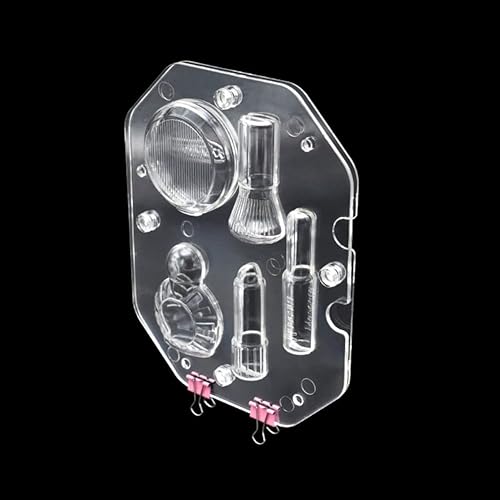 Miniatura 5 de TUKE 8.7 '' Herramientas de maquillaje de policarbonato DIY 3D cosméticos chocolate molde estéreo lápiz labial rímel caramelo jalea molde hornear