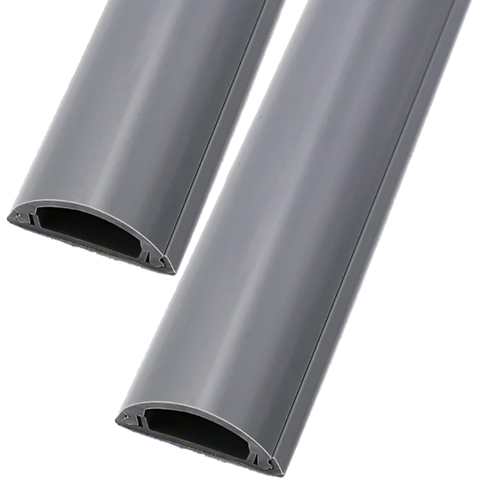 Rampa protectora de cable para pasillos, capacidad de carga de 440 libras, diseño cortable para oficinas y centros comerciales, material de goma duradero, 100 cm x 3 cm x 1,1 cm