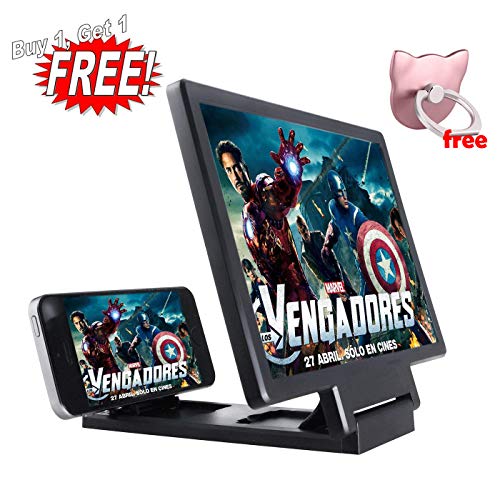 Lente di ingrandimento 3D HD Movie Video Magnifier...