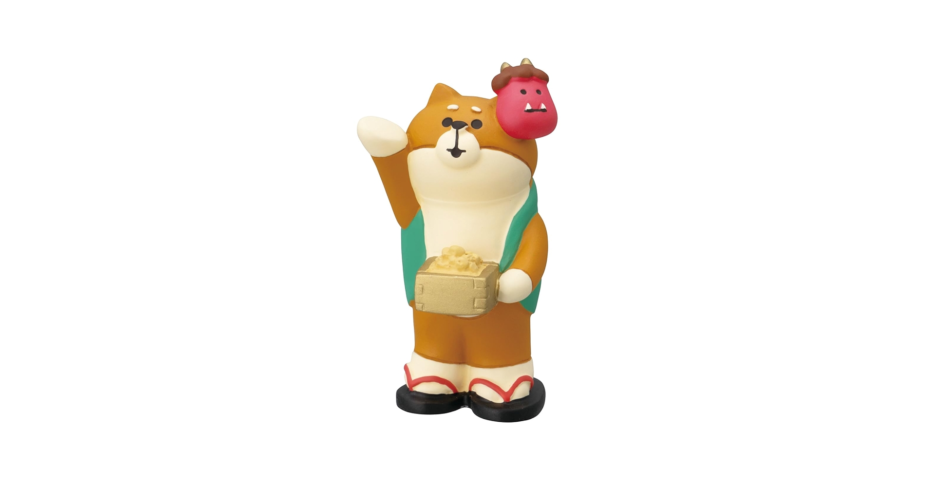 Amazon.co.jp: デコレ(Decole) 豆まきわんこ 約30×30×h58mm ZFK