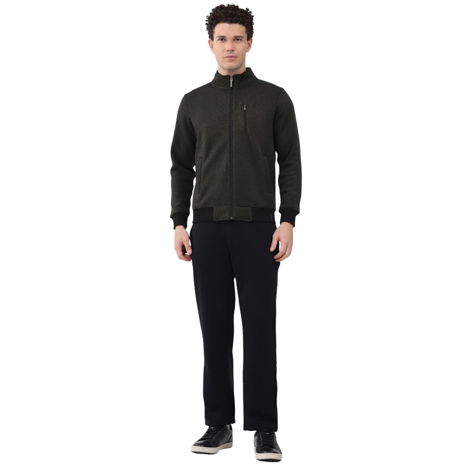 monte carlo Mens Regular Fit Embroidery Round Neck Full Sleeve Winter Tracksuit | Men Track Suit | Stylish Sportswear Set with Jacket and Lower | Activewear Set For Men's (Pack Of 1)-picture-22