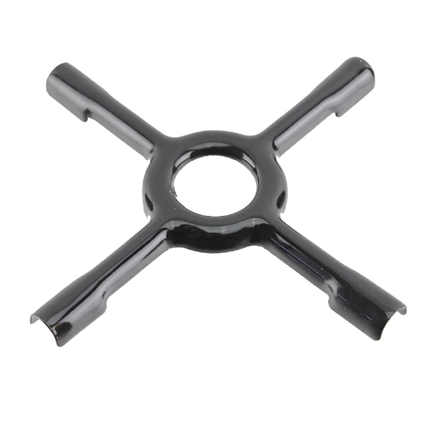 Soporte Universal para Cocina de Gas, Rejilla Reductora de 13 cm, Negro, Compatible con Cafetera Moka, Tetera y Sartenes — view 2