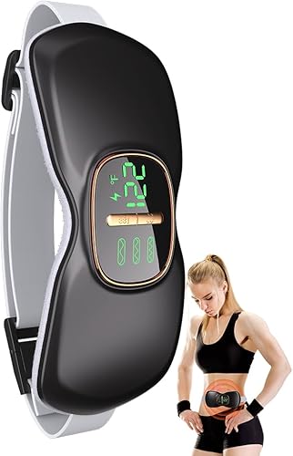 Miniatura 1 de Almohadilla térmica portátil inalámbrica, almohadillas de calentamiento rápido para calambres en el vientre con 3 niveles de calor y 3 modos de