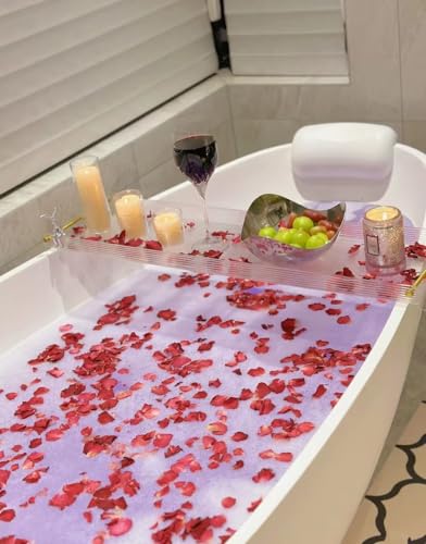 Pétalos secos naturales de rosa roja 100g para decoración miniatura 3