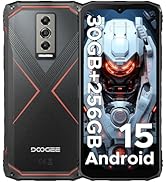 DOOGEE Blade 10 Pro Android 15 Rugged Phone,10.7mm Ultra-Thin,30GB+256GB Rugged Smartphone,Octa C...