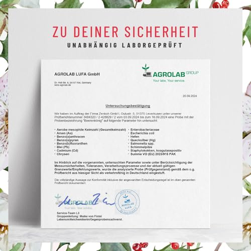 Vitamin C Komplex 180 Kapseln natürliches Vitamin C hochdosiert aus Acerola, Hagebutte & Camu Camu - Natürlich, pflanzlich, vegan und ohne Zusätze - 6 Monatsvorrat