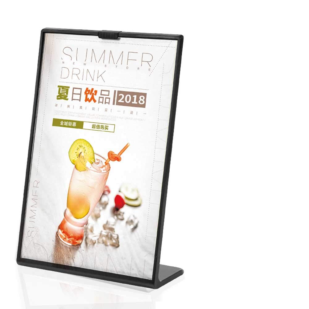 Buy A4 Table Card Holder Lshaped Table Brand Restaurant Water Brand A5