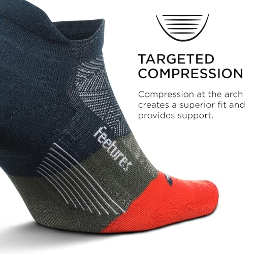 Image of Feetures Elite Ultra Light No Show Tab Sock Wave