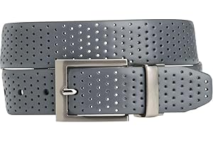 Men's Players Perforated Reversible Belt: The Boomin Belt for Style and Function