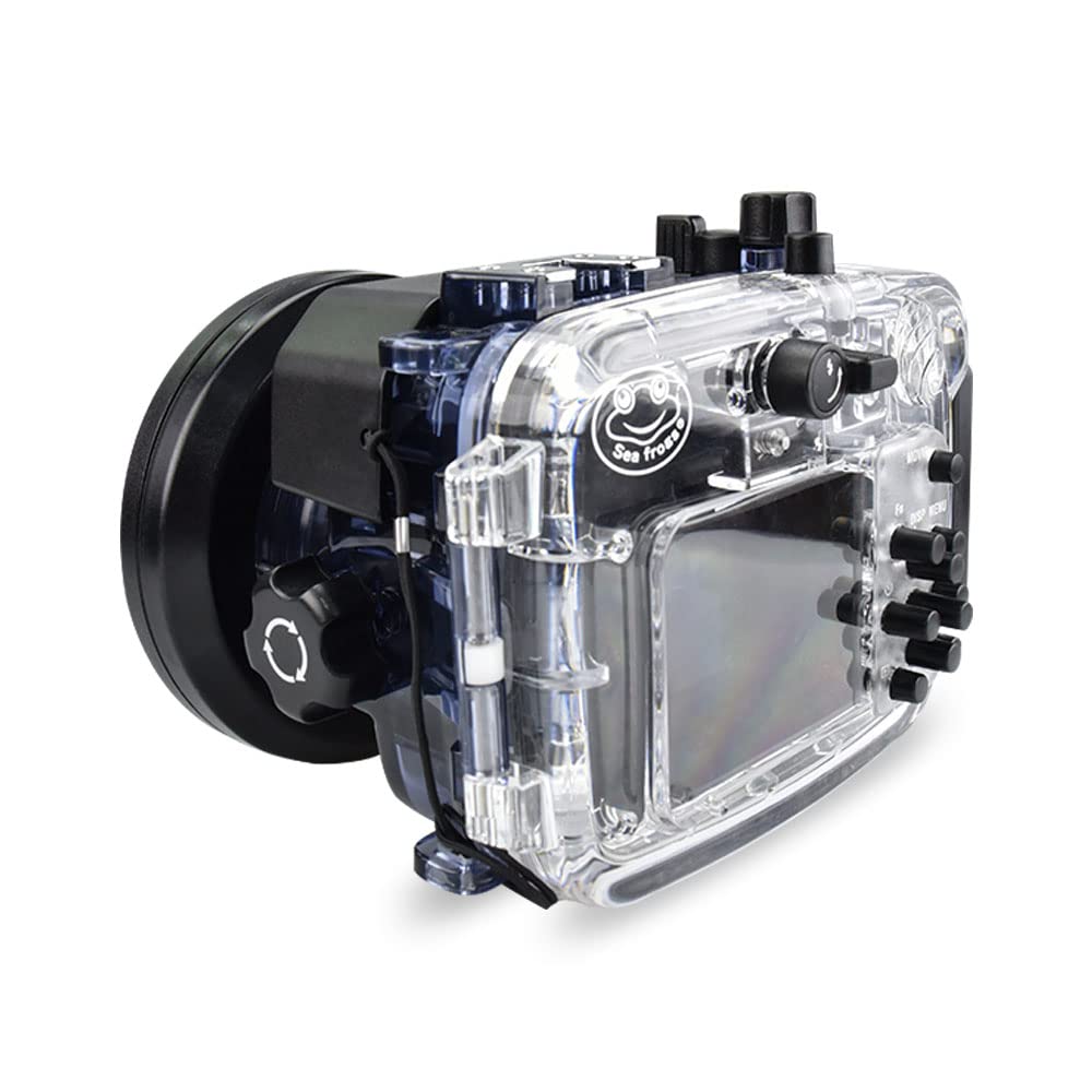 SONY HDRーCX7専用　水深60m可能ハウジング Amazon | Sea Frogs 60m/195フィート ダイビングカメラ 防水