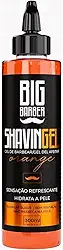 Shaving Gel Barbear Bisnaga Big Barber Orange 300ml Profissional