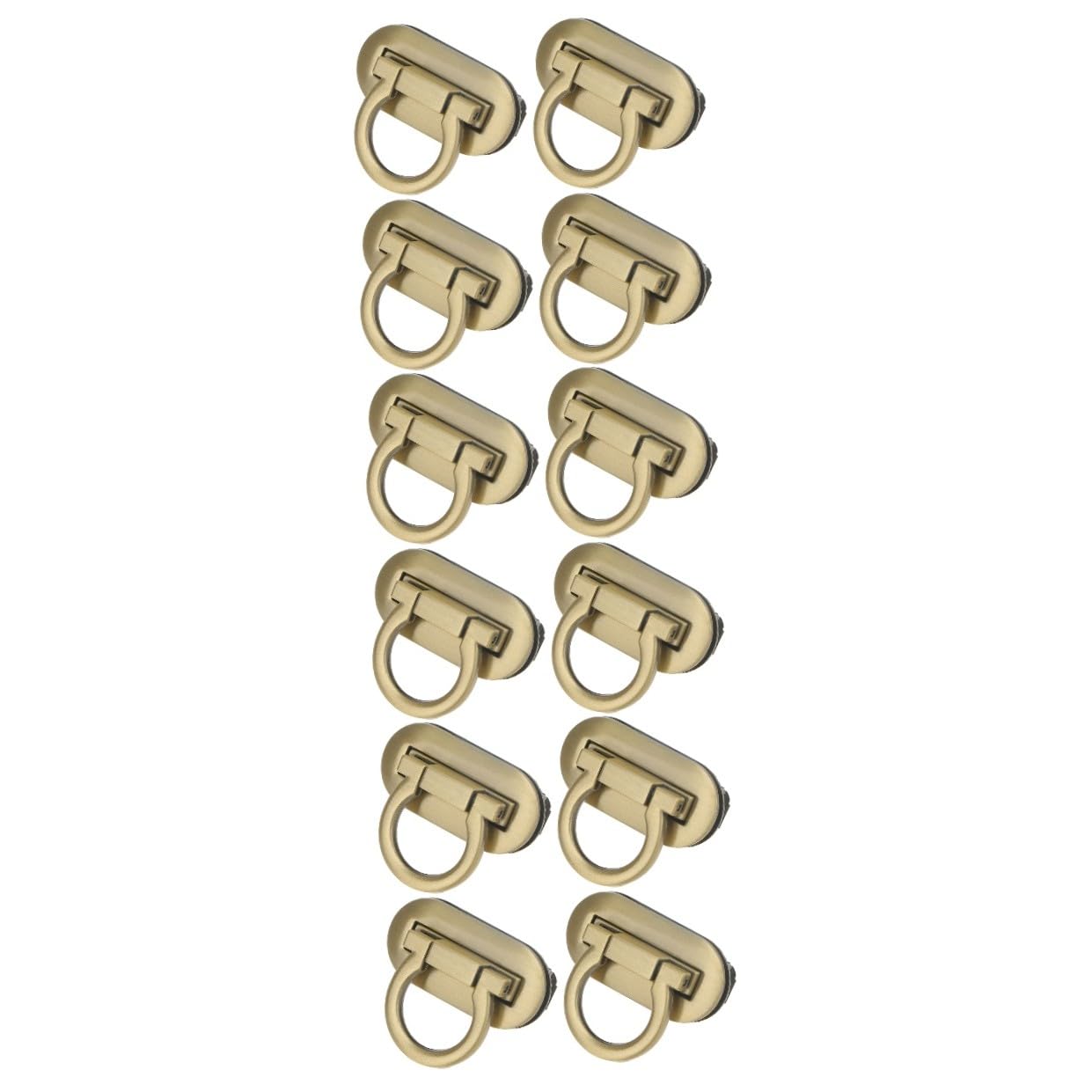 Uonlytech 3 Set Di Lucchetti in Lega Pressofusi Lucchetti Per Valigie Accessori Per Lucchetti Da Viaggio in Bronzo Lucchetti Di Ricambio 4 Pezzi*3
