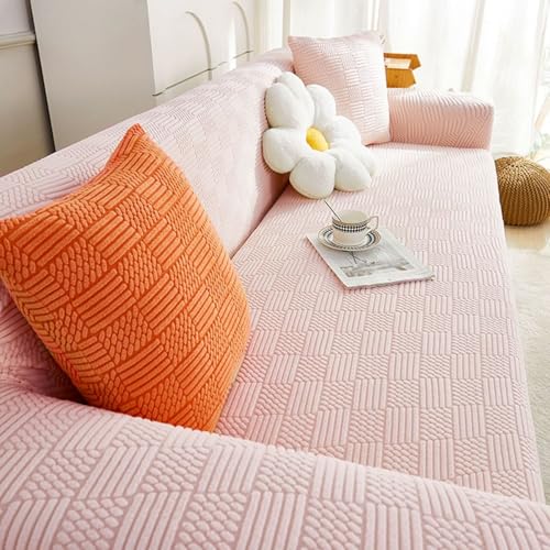 Housse de canapé universelle douce et extensible de taille 2 places