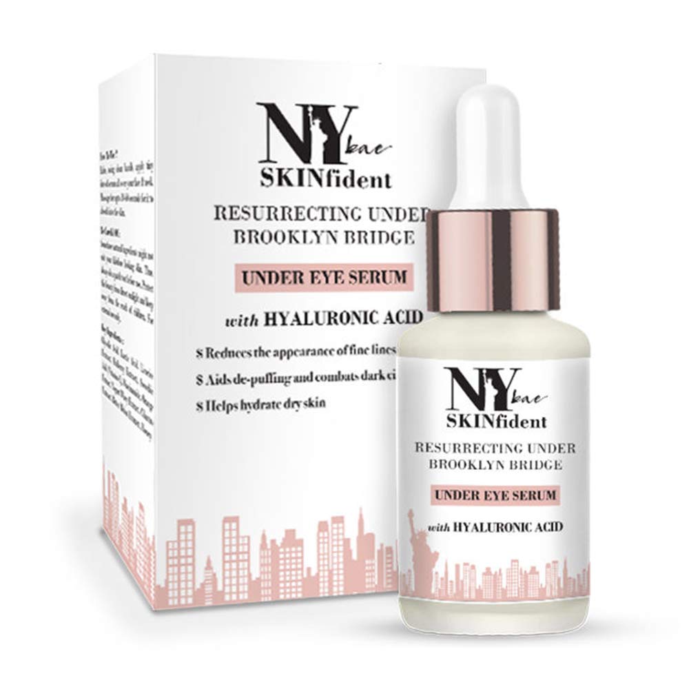 NY Bae SKINfident Resurrecting Under Brooklyn Bridge Under Eye Serum with Hyaluronic Acid (30 ml)