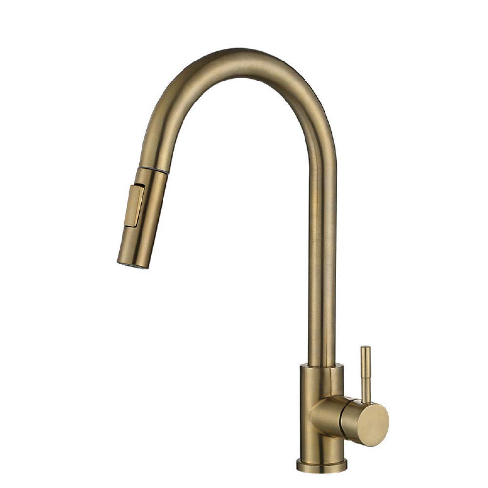 Touch Water Filter Faucet Pull Out Touch Sensor Kitchen Faucet high Quality Brass Automatic Drawing Sensor Kitchen faucet-1270-A-金