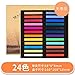 Produktbild Jsmhh Farbige Kreide Kreiden weiche Zeichnung Kunst Pastell Malen Carton Chalk Crayons, 36 Farb (Color : 24 Color)
