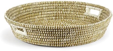 Rivergrass Low Bowl W/Handles